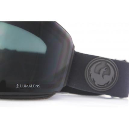 Dragon PXV Knight Rider Black Lumalens Snow Goggles